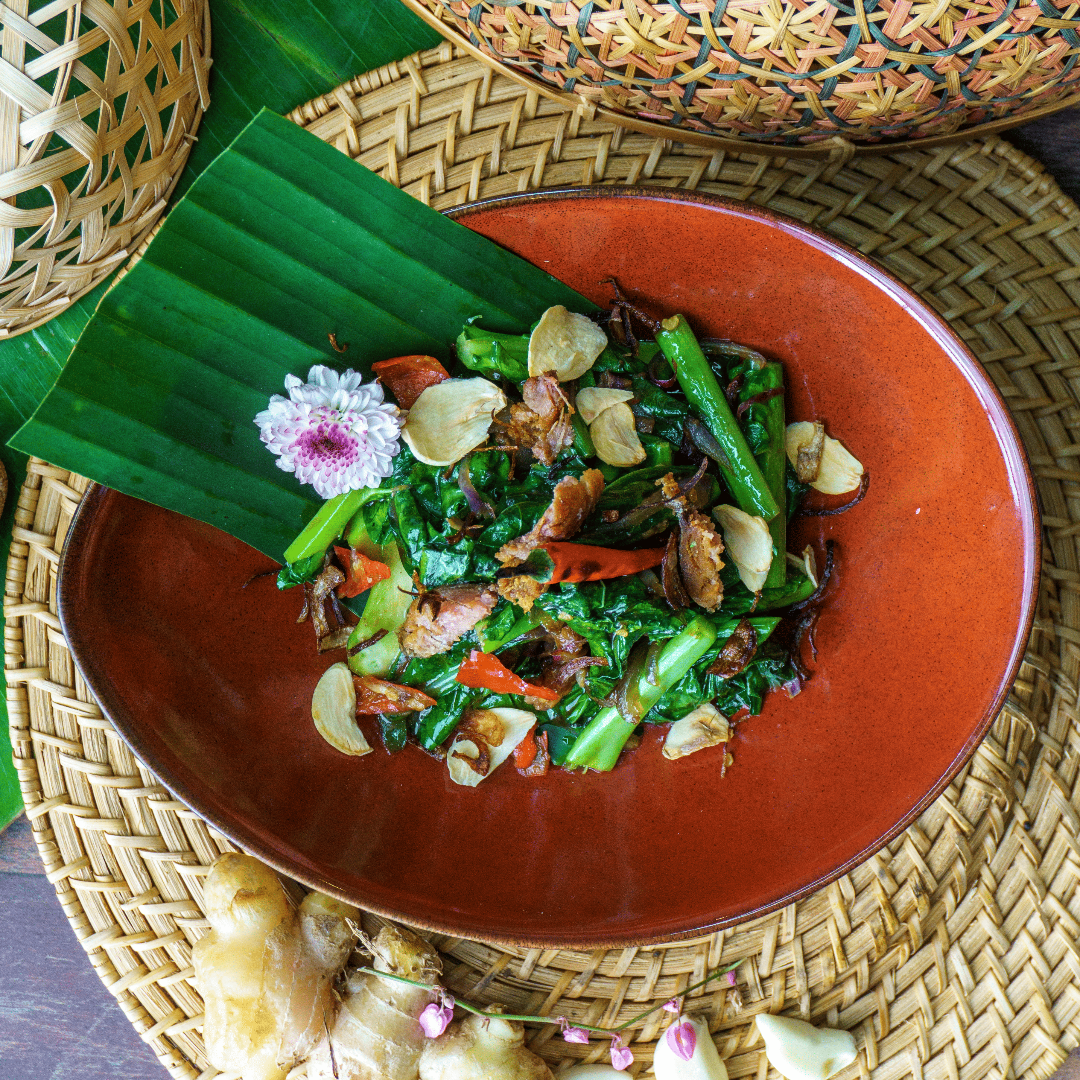 Kailan Tumis Ikan Masin